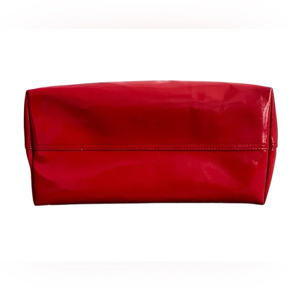 Kate Spade New York Ash Street Logo Tote in Asphalt Red, Triple Compartment - Picture 5 of 14